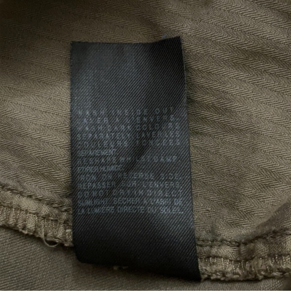 Allsaints Pants Mens Size 30 Idaho Chino Spital Fields Military Army Green - Picture 7 of 7